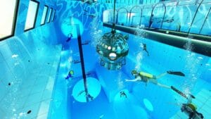 Deepspot в Мщонуве: самый глубокий бассейн для дайвинга в Европе