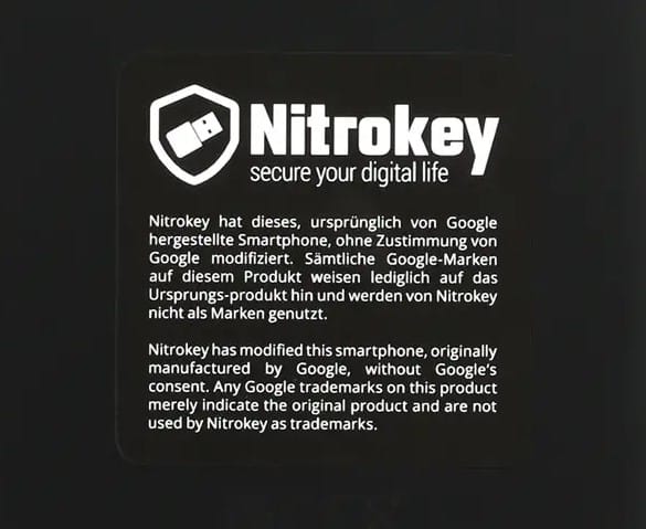 Nitrokey phone